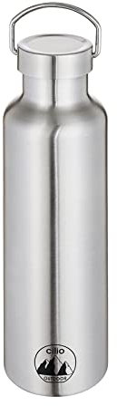 Isoliertrinkflasche GRIGIO 750 ml Silber cilio