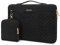 MOSISO 15-15,6 Pollici Custodia Laptop Protettivo, 16 Pollici Borsa PC Compatibile con MacBook Pro 16,HP,Dell,ASUS,Acer Quaderno,Rettangolo Quilted Borse con Maniglia&Tasca&Valigetta, Nero