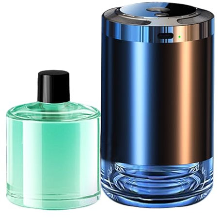 Romántico Ambientador Difusor De Coche, Atomizador De Fragancia Con Proyector Estrellas, Ambientadores De Coche Con Sensor Automático, aromasterapia Accesorios Interiores De Coche Gadgets Para Coche