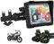 Carplay inalámbrico portátil y Android Auto pantalla para motocicleta con cámara frontal y trasera, monitor de pantalla táctil de 5 IP66 estéreo de coche impermeable con Bluetooth dual para moto