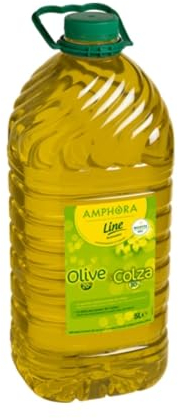 AMPHORA Huile olive et colza bidon 5L Line