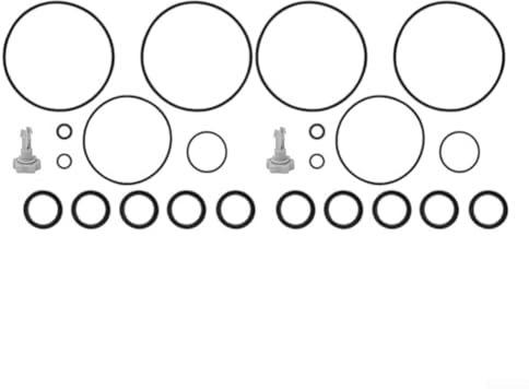 2 juegos de juntas tóricas 25013 con 2 válvulas de liberación de aire para bombas de filtro de arena Intex, fácil de instalar