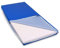Wasserdichter Matratzenbezug in blau. atmungsaktiv und abwischbar 90x200 cm für Matratzen-Höhe 12 cm - Made in Europe. Waschbarer, Wasserdichter Bezug für Krankenhaus-Rehabilitationsmatratzen.