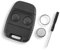 For Land Rover Discovery 25 45 200 400 ZS ZR Defender Freelander 2 Buttons Remote Car Key Fob Case Shell Battery CR2032