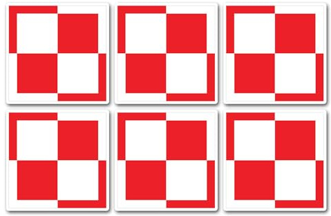 A5 Sticker Sheet Polish Air Force Flag Vinyl Stickers - Poland Pilot Travel Car Van Scrapbook Decoration Label Friend Girls Boys #82493