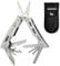 Workzone Multifunktionswerkzeug 11-in-1 Faltbar Multitool Werkzeug Edelstahl Multifunktionsschere mit Messer Säge Flaschenöffner Schraubendreher für Outdoor mit Tasche