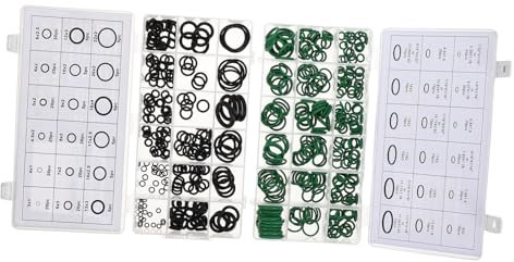 VILLCASE 495 Pièces joints automatiques de joints à C.A. anneau Scellage compresseur silicium jeu de joints bague d'étanchéité pour auto Caoutchouc