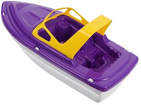 SKISUNO 1Pieza Juguete de Bañera para Bebés Lancha de Plástico para Agua para Ducha y Piscina para Pequeños