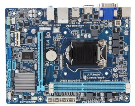 Scheda madre Fit For GIGABYTE GA-H61M-USB3H LGA 1155 Intel H61 DDR3 16GB Micro ATX supporta CPU Core i5-3570 3470 2600 2130 3340 scheda madre