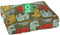 Molly Mutt Hundebett-Bezug für mittelgroße bis große Hunde – Elefantenparade-Druck – Maße: 68 x 91 x 12,7 cm – 100% Baumwolle – langlebig – atmungsaktiv – nachhaltig – maschinenwaschbarer