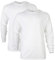 GILDAN Men's Ultra Cotton Adult Long Sleeve T-shirt, 2-pack T Shirt, White, 5XL UK