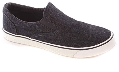 Diesel Damen Slipper Schlüpfschuhe Denim Laika Vansis W (Schwarz, Numeric_40)
