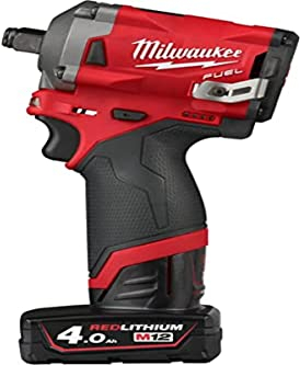 Milwaukee 4933464616 Avvitatore A Impulsi Compatto 12 Volt 1/2 2,0Ah E 4,0Ah Tecnologia Fuel