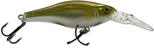 Angel-Berger Wild Devil Baits Turbo Shad Wobbler Hardbait Kunstköder (AYU, 6cm)