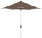 Doppler Sombrilla Redonda de 220 cm de diámetro en Color Gris-Beige, Plegable con protección UV 80+, Estructura de Aluminio y toldo de poliéster Repelente al Agua – para jardín