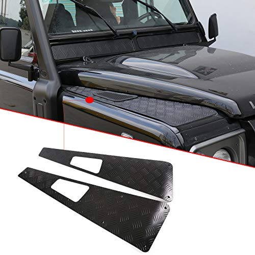 DIYUCAR LR Defender 110 130 2004–2018 Legierung Auto Außen Fronthaube Schutz-Panel für LR Defender 90 Autozubehör
