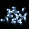 Hyuduo 50 Stück Mini LED Ballon Licht, wasserdichte LED Lichter für Papierlaterne Ballon Ostereier Geburtstag Hochzeit Festival Party Dekor(Weiß) Grußkarten/Partyzubehör