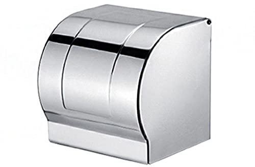 Waterproof Toilet Paper Dispenser Dog Cat Proof Toilet Paper Holder Wall Hanging Paper Tissue Box with Tray Rustproof tissue roll dispenser wall mounted