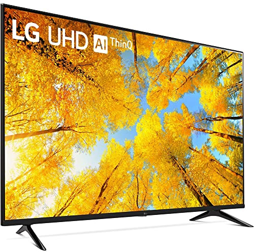 LG 50-Inch Class UQ7570 Series 4K Smart TV, AI-Powered 4K, Cloud Gaming (50UQ7570PUJ, 2022), Black