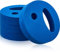 Deekin Wasserübungsscheiben, Wassergewichte für Pool, Übungs-Set, Eva-Schaum, Wasser-Aerobic-Ausrüstung, Handschwimmscheibe für Pool, Wassergymnastik, Fitness, 18 cm im Durchmesser, Blau, 2 Stück