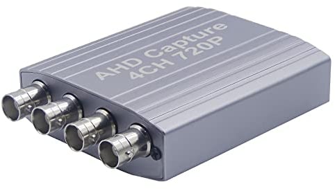 AHD Video Capture Scheda di Acquisizione video AHD 4CH 720P, Dispositivo di acquisizione video USB 3.0,pour AHD Camera Segnale Video BNC