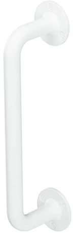 Rothley Grab Rail Mobility Disability Aid - Matt White Handle Bathroom Outdoor - 305x25mm