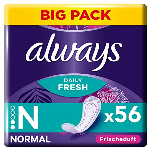 always Slipeinlage Daily Fresh Normal mit Frischeduft 56
