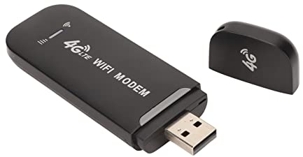Routeur Portable USB 4G Lte, Routeur WIFI de Poche Mobile, Modem USB Hotspot de Vitesse de Connexion Sans Fil 150 MBps, Prise en Charge de 10 Utilisateurs, Carte SIM, pour Voiture en Plein Air