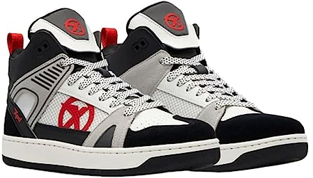 XPD Herren Moto-1 Sneakers Zertifizierte Motorrad-Sneaker, Weiß
