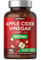Apple Cider Vinegar 4000mg | 90 ACV Tablets | High Strength Complex with Black Pepper Ginger and Green Tea | Vegan Tablets (Not Apple Cider Vinegar Gummies) | by Horbaach