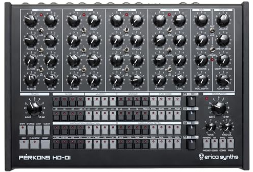 Erica Synths Perkons HD-01 Black - Drum Machine