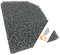 Feuerfest 123 - Feinstaubfilter Kaminofen Angeschrägt 220x165x25 mm, Kompatibel mit Hark, Feinstaub Rußfilter zum nachrüsten Kamine & Öfen, hitzebeständig bis 1.650 °C