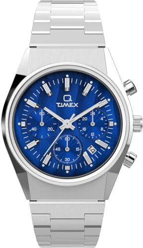 Timex Herren Chronograph Armbanduhr Q Falcon Eye Chrono