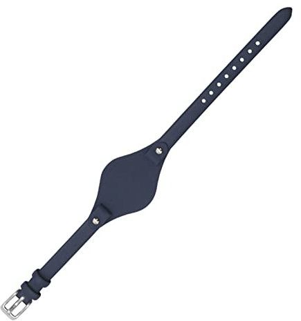 Wtukmo Cinturini in vera pelle per Fossil ES3077 ES2830 ES3262 ES3060 eleganti cinturini per orologio da donna piccolo braccialetto, 8mm rose gold clasp, agata