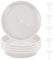 FANWINKJ 5pcs Plant Saucers, Plant Pot Saucers, Plastic Plant Saucer, Garden Saucers Trays, Round Plant Trays for Indoor/Outdoor Prevent Water Leakage(Light Gray,25cm)