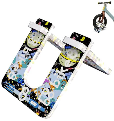 VireEyU Fahrrad Parkständer Stand Display Ständer Verstellbarer Roller Parkrahmen Für Kinderfahrräder Und Roller Display Ständer Fahrrad Parkständer