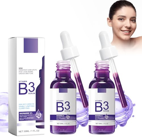 B3 Serum 2 Pezzi Anti Wrinkle B3 Siero, B3 Siero Per Il Viso B3 Siero Per Il Viso B3 Anti-Aging Face Siero Anti-Wrinkle Concentrato, B3 Siero Idratante Per Il Viso (B)