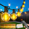 FGRYB Guirlande Lumineuse Exterieure d'extérieur et intérieur - 30M LED Guirlande Exterieur Lumiere avec Télécommande 8 Modes IP44 Étanche pour Jardin Terrasse Balcon Mariage Décoration