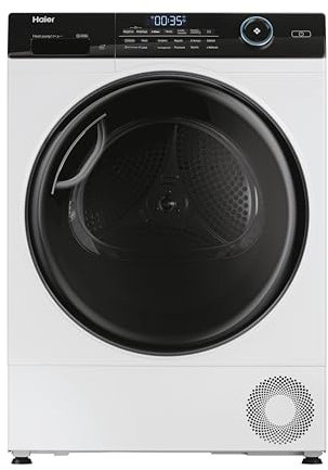 Haier I-Pro Serie 5 Asciugatrice 11 Kg, Libera Installazione, Carica Frontale, Classe A++, 11 programmi, Partenza Programmabile, Vapore, AxLxP 85x59,6x65 Bianca - HD110-A3959E-IT