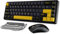 MAMBASNAKE x Attack Shark X65HE Gaming Keyboard Combo De Teclado Ratón para Juegos con Cable, Ratón Inalámbrico Superligero PAW3311 De 59g, Teclado Magnético Mini 65% De Disparo Rápido-StarBlack