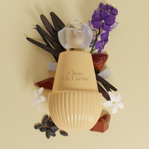 JEANNE ARTHES - Eau de Parfum Femme French Way Of Life - Tea Time à Paris - Chou à la Crème - Sucré - Musc & Vanille - Fabriqué en France à Grasse - Cadeau femme - 100 ml
