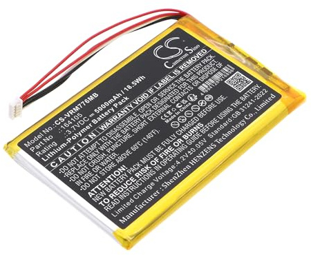TCTK Akku 5000mAh Kompatibel mit [V Tech] LF915, LF920, LF930 HD, RM5754, RM5754HD, RM5766HD, RM5854HD, RM7764HDV2, RM7766HD, RM7868 2HD, VC2105, VM919HD, VM928HD Ersetzt 164105
