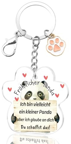Nudoraw Tiere Geschenke Weihnachten Schlüsselanhänger Tiere Geschenk für Frauen Neujahrsgeschenke Glücksbringer Motivationsgeschenk Viel Glück Geschenk Valentinstag Geschenke für Mädchen Tochter