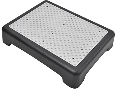 Pssopp Badewannenstufe, Große Rutschfeste Plattform für Senioren, 10,2 Cm Hoher Sicherheits-Tritthocker, Ideal für ältere oder Verletzte Benutzer