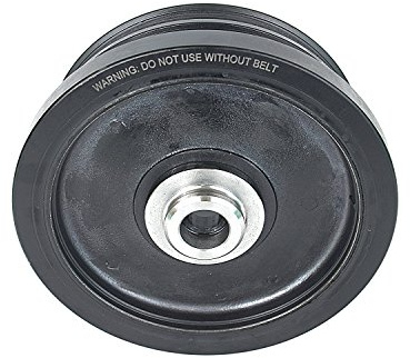 Riemenscheibe Kurbelwelle Kompatibel mit 1 3 5er E87 E46 E90 E91 E60 E61 X3 E83 120d 318d 320d 520d 2.0d 11237787304 11237805696 GLOSSY AUTO PARTS
