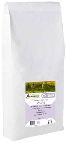 Engrais bio micro granulés 6-5-10 vignes 5 Kg