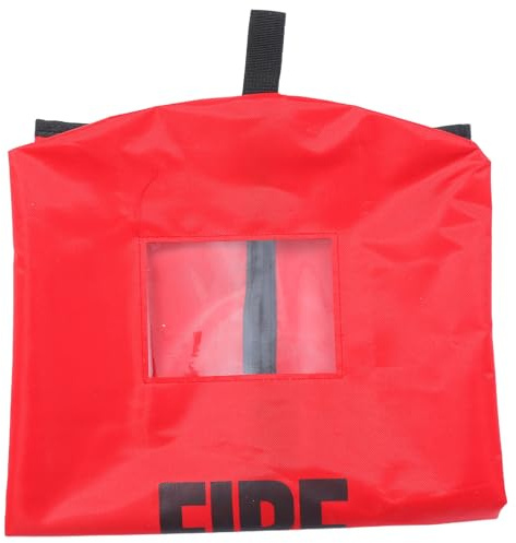BELLIFFY Housse De Protection Universelle pour Extincteur Housse Décorative pour Extincteur Rouge 6 Kg