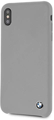 BMW Sig. Silicone Hard Case - Grey - iPh Xs Max