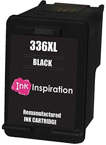 Ink Inspiration® Schwarz Premium Druckerpatrone Ersatz für HP 336 Photosmart 2570 2575 2710 8150 C3180 C4180 D5160 DeskJet 5440 6310 Officejet 6315 PSC 1510 | hohe Kapazität