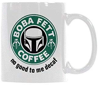NA Boba Fetts Kaffee Kaffeetasse Keramik Material Tassen Teetasse Weiß 11oz